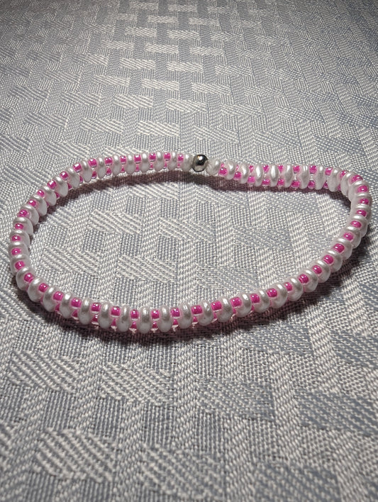 Single row SuperDuo bracelet