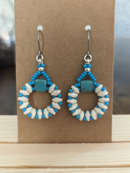 Circle earrings