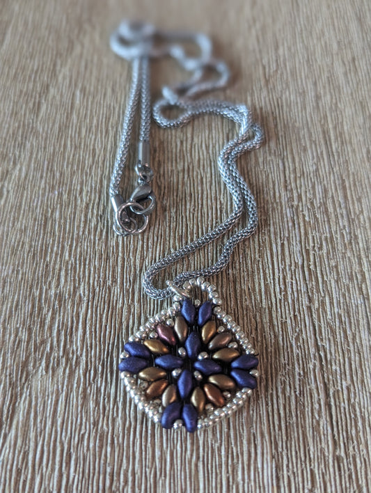 Beaded Pendant necklace